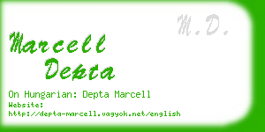 marcell depta business card